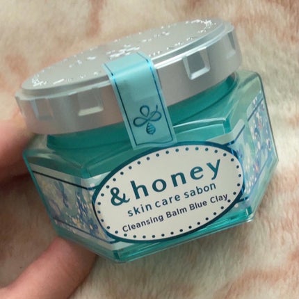 アンドハニー サボン クレンジングバーム ブルークレイ/&honey/クレンジングバームを使ったクチコミ(1枚目)
