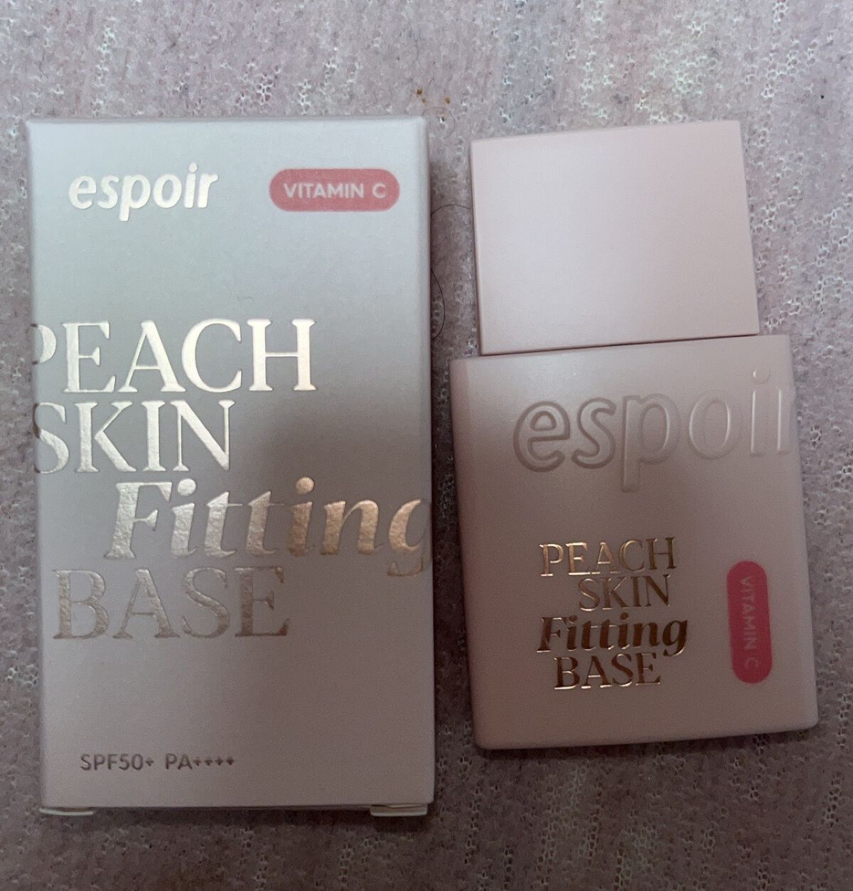 ピーチスキンフィッティングベース オールニュー SPF50 PA++++/espoir/化粧下地を使ったクチコミ（1枚目）