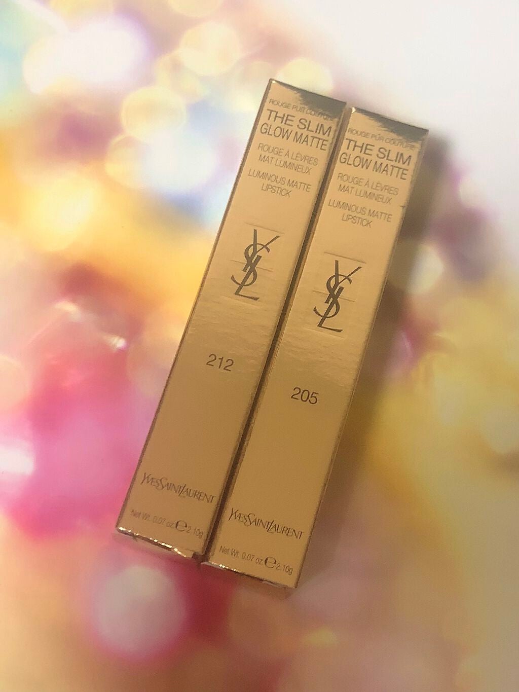 ルージュ ピュールクチュール ザ スリム グロウマット/YVES SAINT LAURENT BEAUTE/口紅を使ったクチコミ(3枚目)