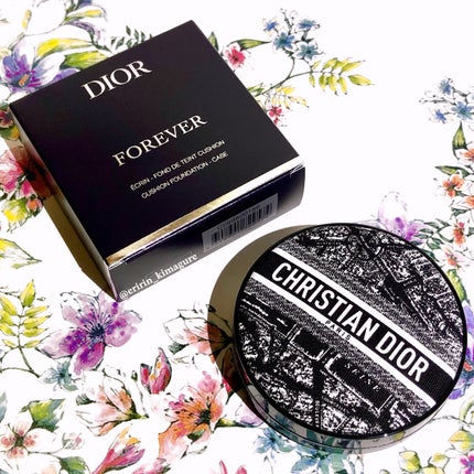 ディオールスキン フォーエヴァー クッション ケース(プラン ドゥ パリ コレクション限定品)/Dior/その他化粧小物を使ったクチコミ(4枚目)