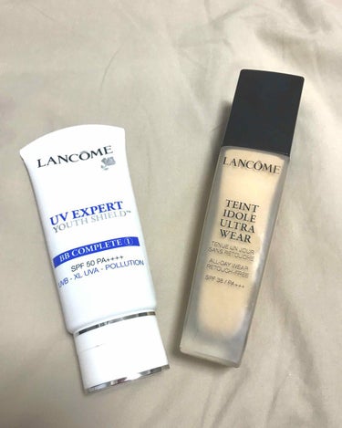 タンイドル ウルトラ ウェア リキッド/LANCOME/リキッドファンデーションを使ったクチコミ（1枚目）