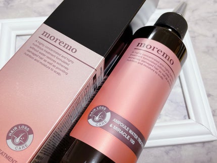 アンプルウォータートリートメント ミラクル100/moremo/洗い流すヘアトリートメントを使ったクチコミ(1枚目)