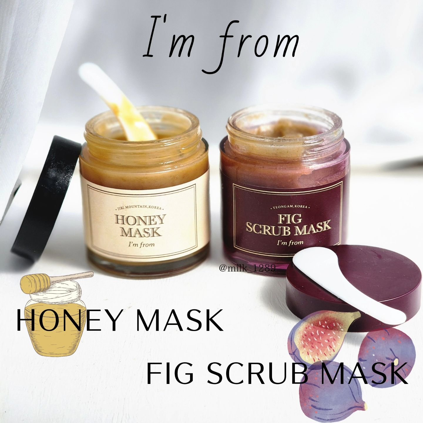 ハニーマスク/I'm from/洗い流すパック・マスクを使ったクチコミ（1枚目）