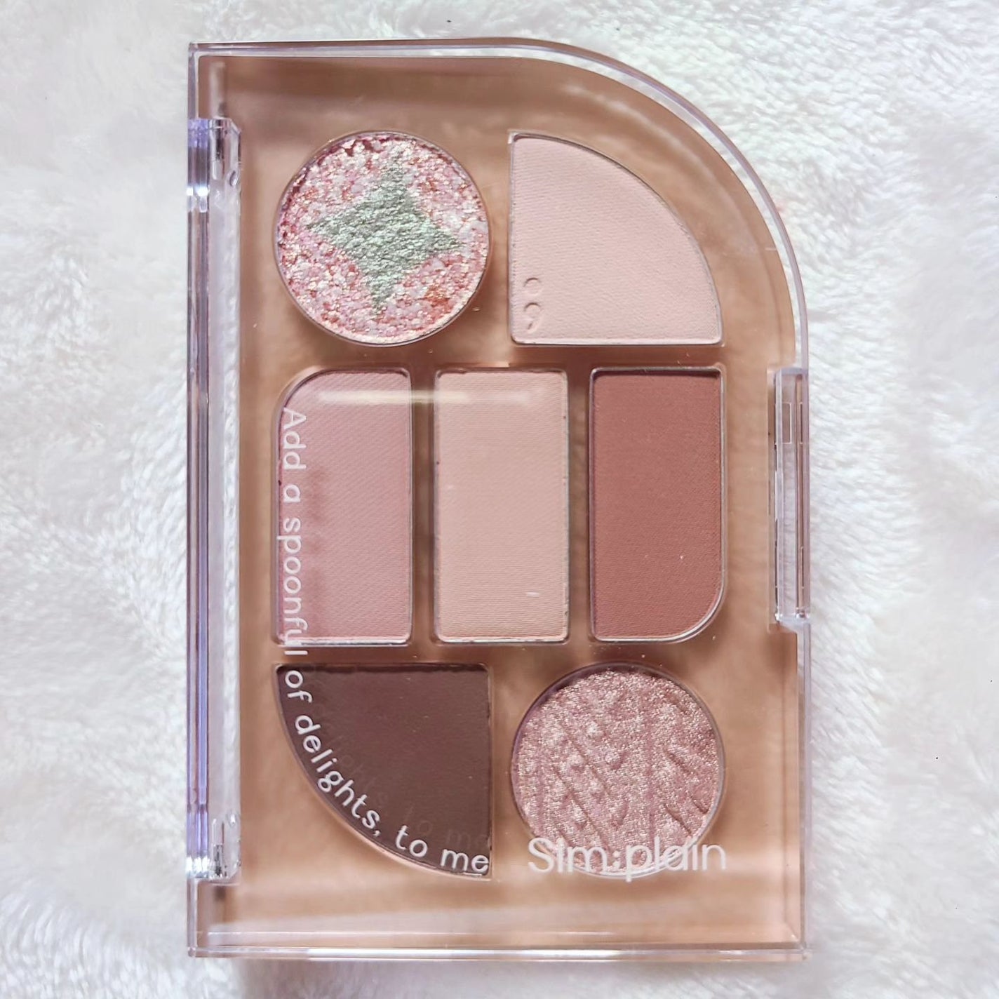 シンプレイン アイパレット/Sim;plain/アイシャドウパレットを使ったクチコミ(3枚目)