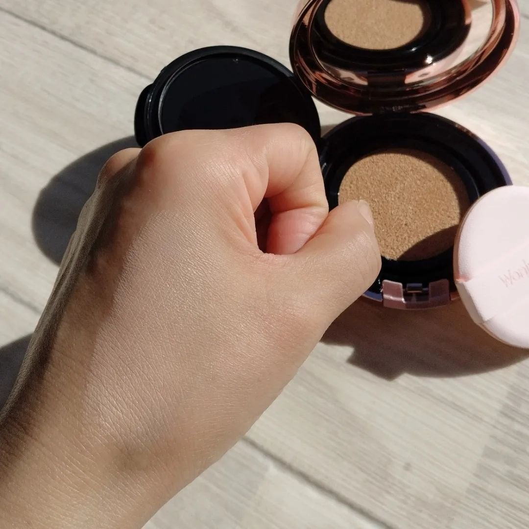 ウォンジョンヨ フィッティングクッション グロウ/Wonjungyo/クッションファンデーションを使ったクチコミ(2枚目)