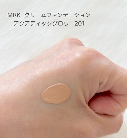RMK クリームファンデーション アクアティックグロウ/RMK/クリーム・エマルジョンファンデーションを使ったクチコミ(2枚目)