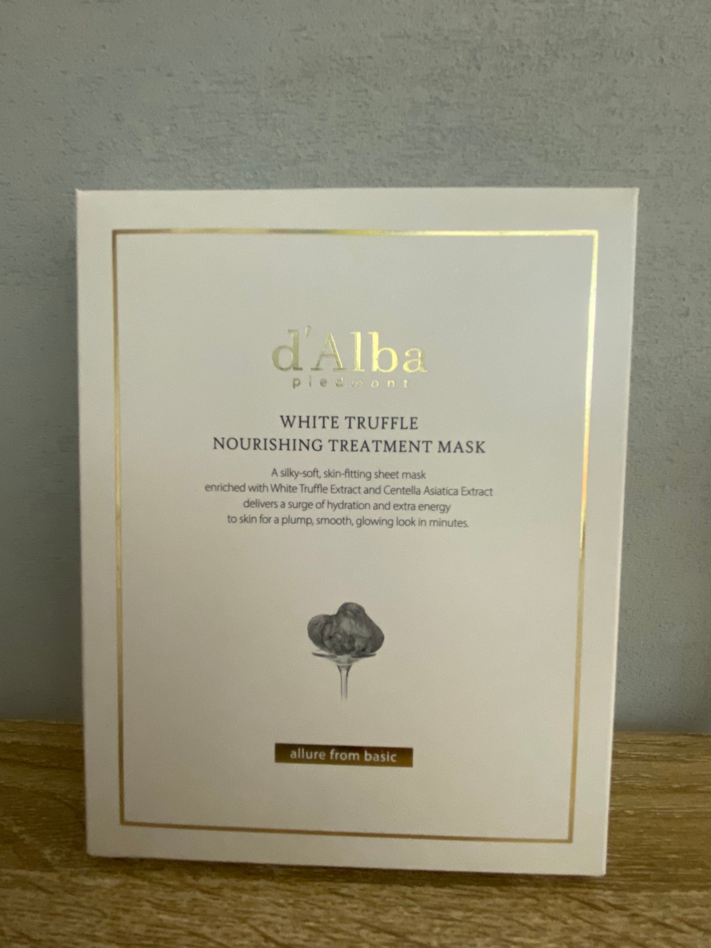 ホワイトトリュフナリシングトリートメントマスク/ダルバ/シートマスク・パックを使ったクチコミ(3枚目)