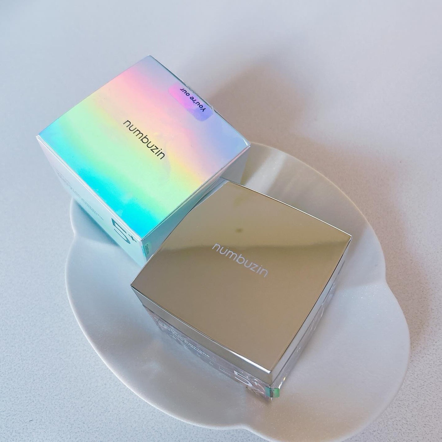 5番 白玉グルタチオンCメラゼロクリーム/numbuzin/フェイスクリームを使ったクチコミ(2枚目)