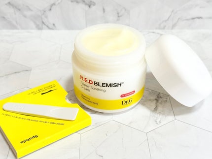 レッドブレミッシュ リペアスージングクリーム/Dr.G/フェイスクリームを使ったクチコミ(2枚目)