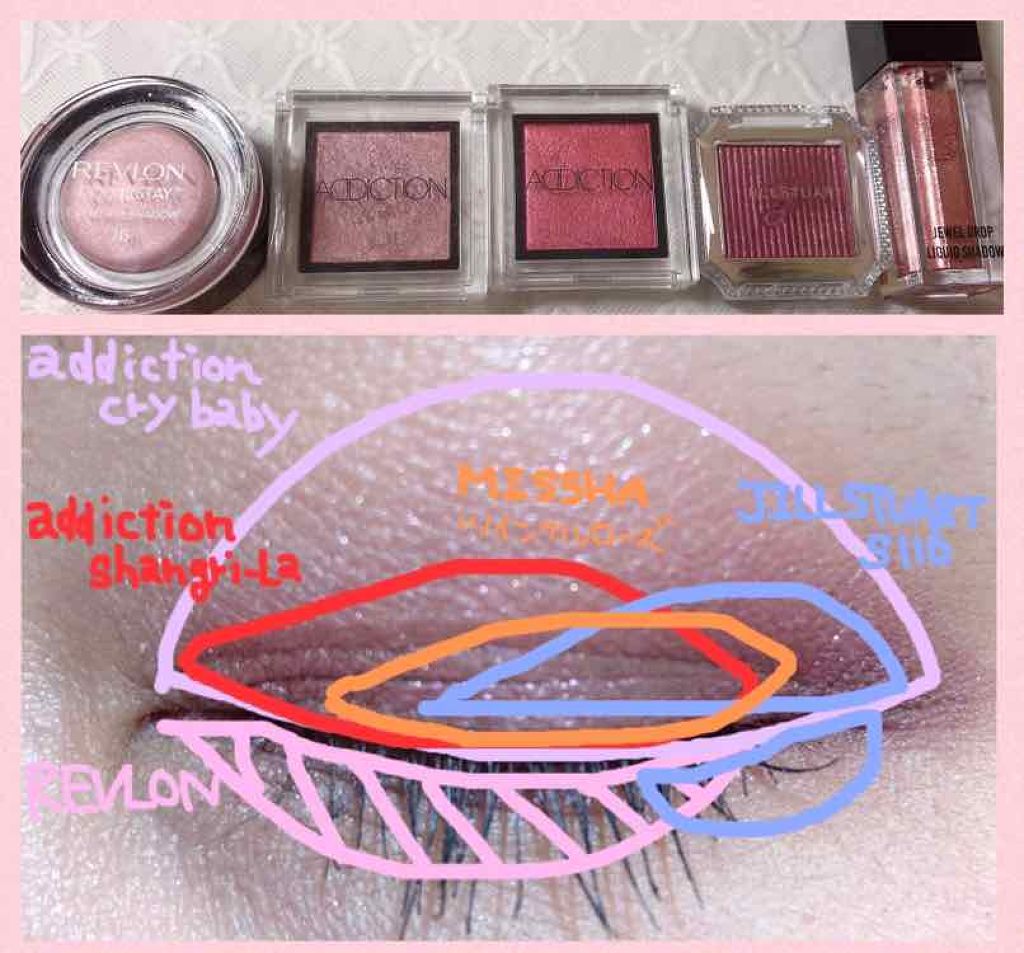 ジュエルドロップリキッドシャドウ/MISSHA/リキッドアイシャドウを使ったクチコミ（3枚目）