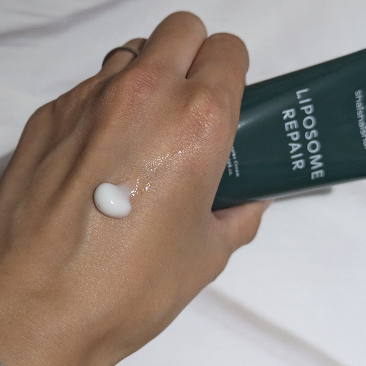 リポソーム リペア インテンシブ クリーム/shaishaishai/フェイスクリームを使ったクチコミ（3枚目）