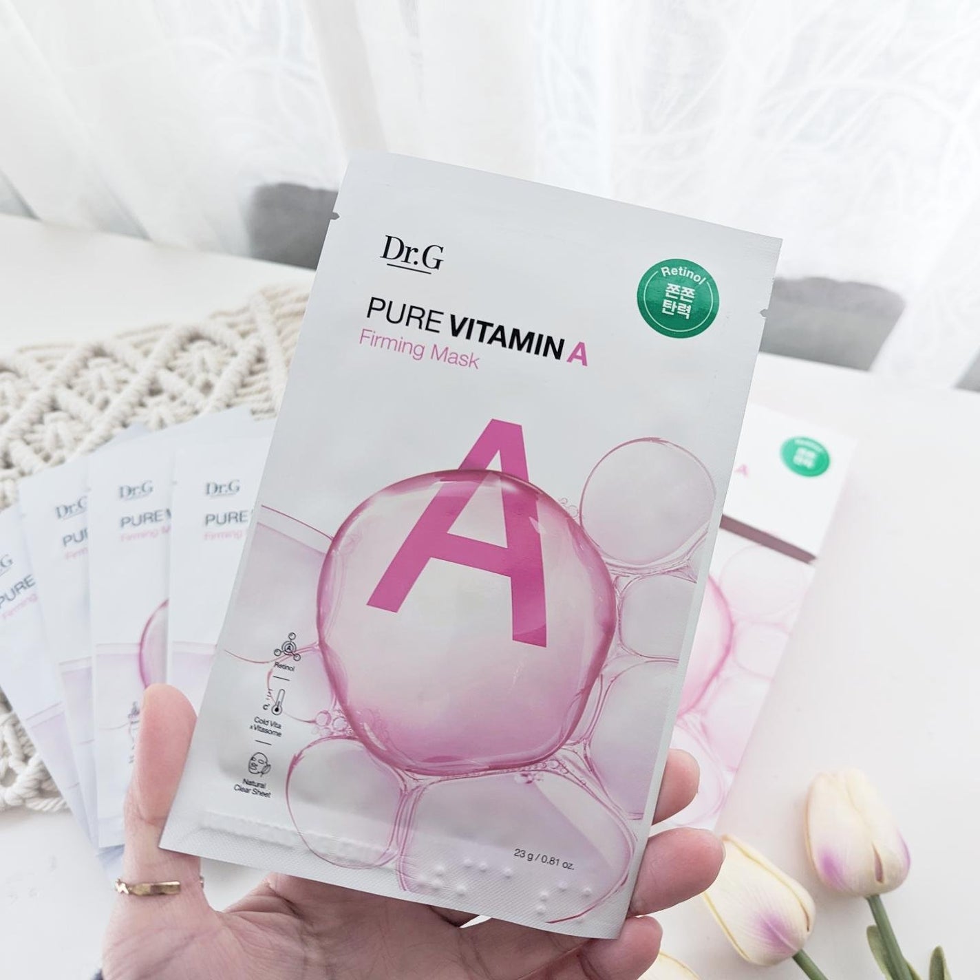 ドクタージー ピュア ビタミンA ファーミングマスク/Dr.G/シートマスク・パックを使ったクチコミ(6枚目)