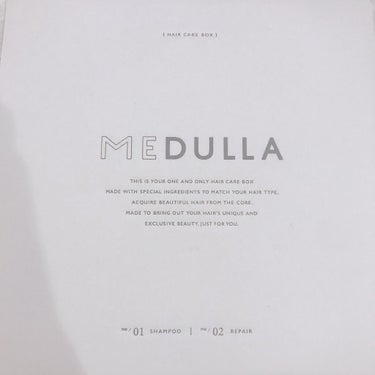MEDULLA シャンプー／リペア/MEDULLA/シャンプー・コンディショナーを使ったクチコミ（2枚目）