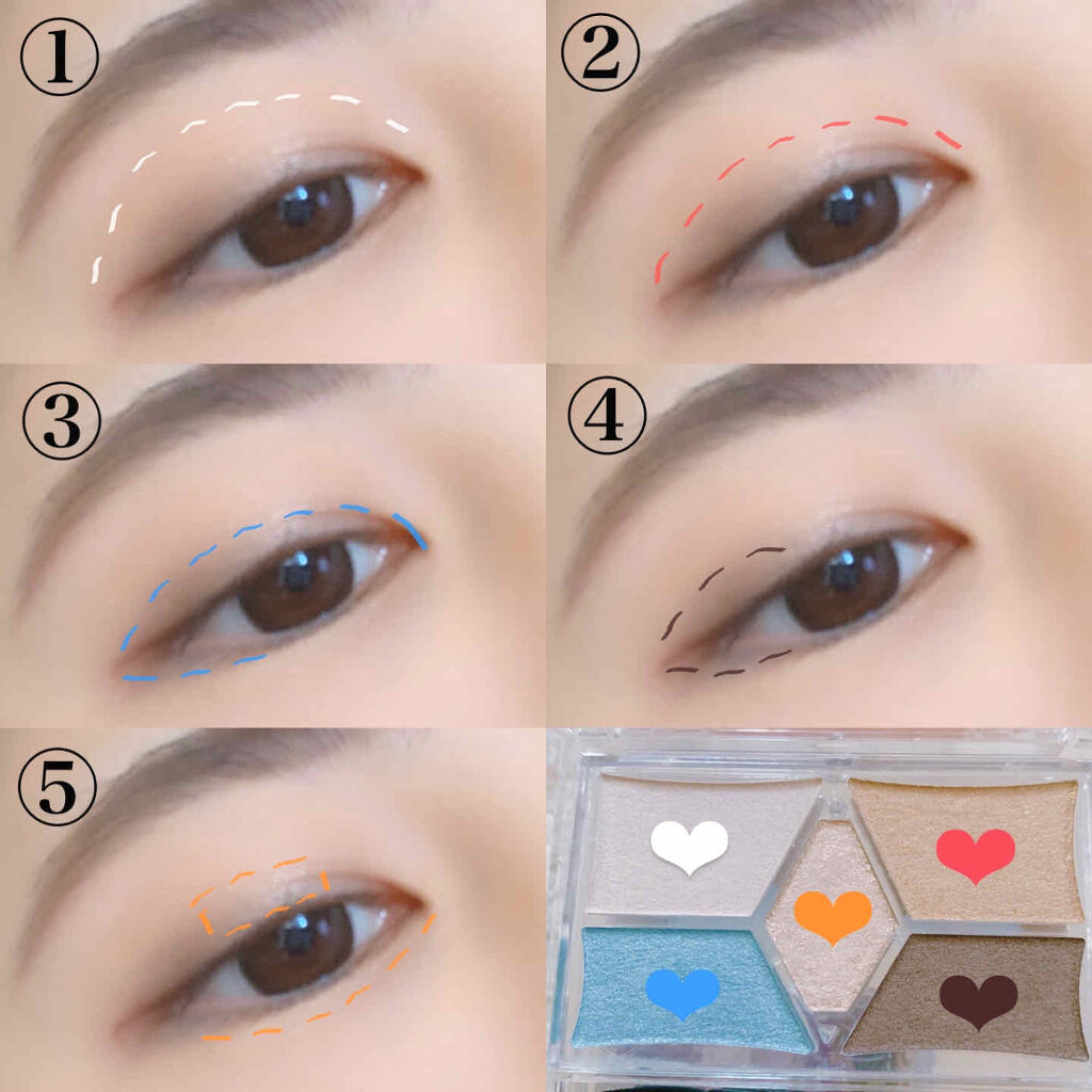 【旧品】パーフェクトスタイリストアイズ/キャンメイク/アイシャドウパレットを使ったクチコミ（2枚目）