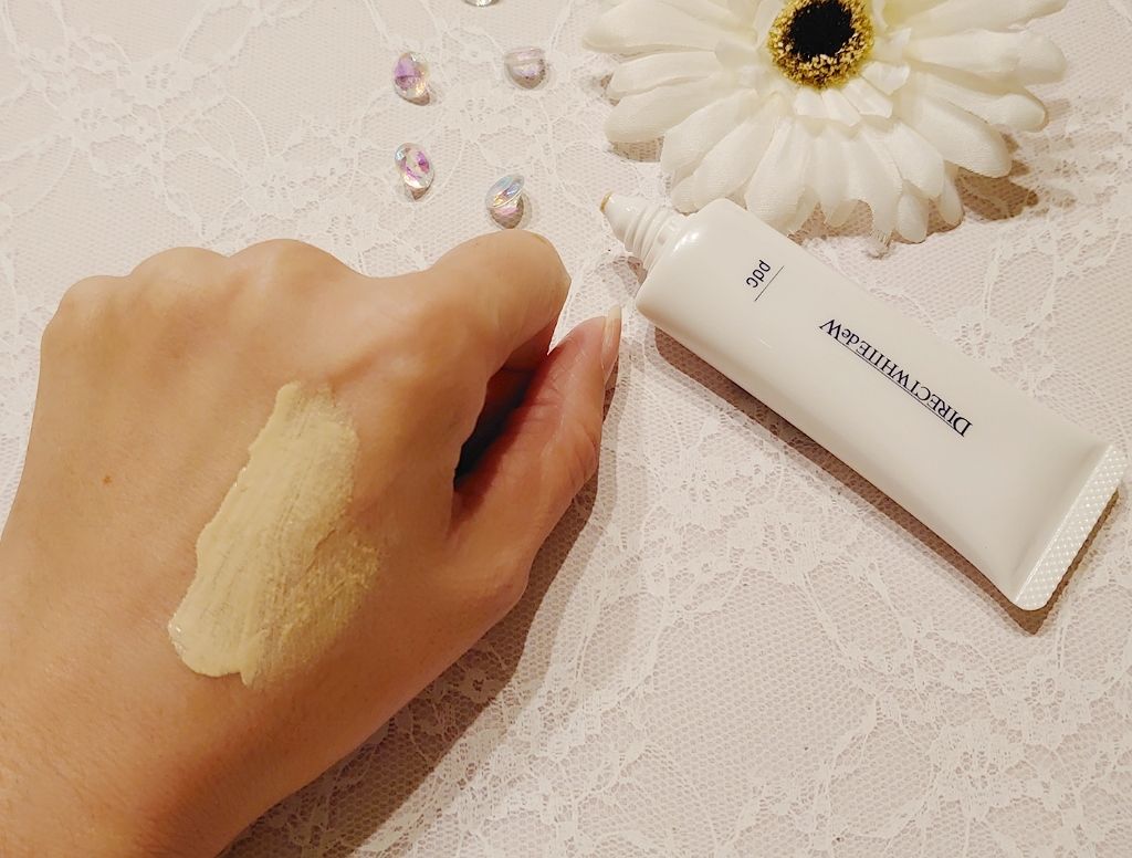 ダイレクトホワイトdeW 美白ファンデーション/pdc/化粧下地を使ったクチコミ(3枚目)