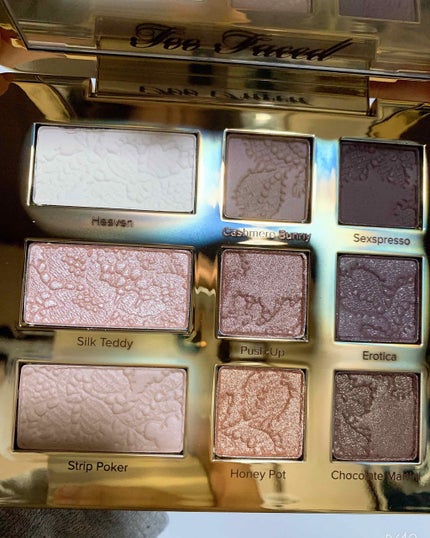 ナチュラル アイズ ニュートラル アイシャドウ パレット/Too Faced/アイシャドウパレットを使ったクチコミ(2枚目)