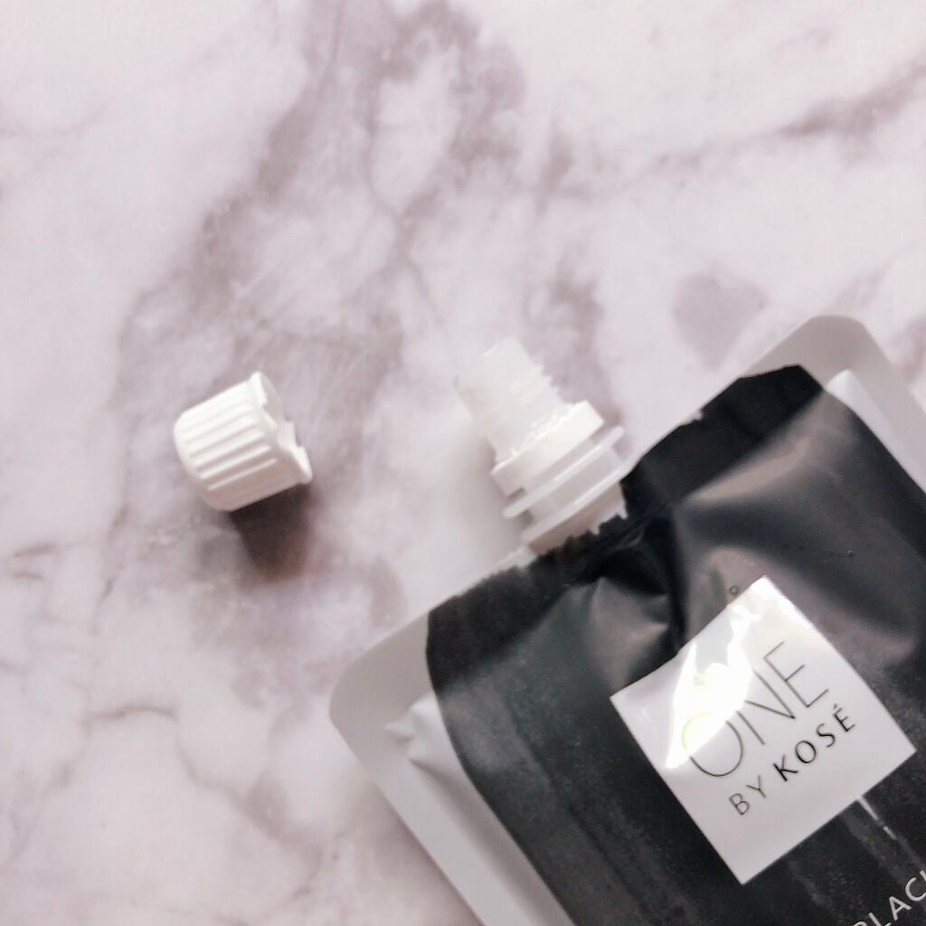 ダブル ブラック ウォッシャー/ONE BY KOSE/その他洗顔料を使ったクチコミ(2枚目)