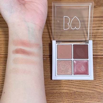 THE アイパレR/b idol/アイシャドウパレットを使ったクチコミ(4枚目)