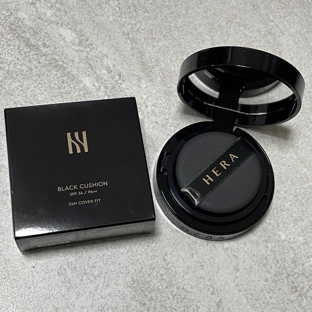 ブラック クッション/HERA/クッションファンデーションを使ったクチコミ(3枚目)