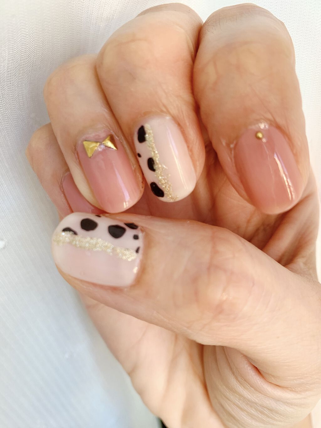 しずくネイルシール/キャンドゥ/ネイルシールを使ったクチコミ（3枚目）