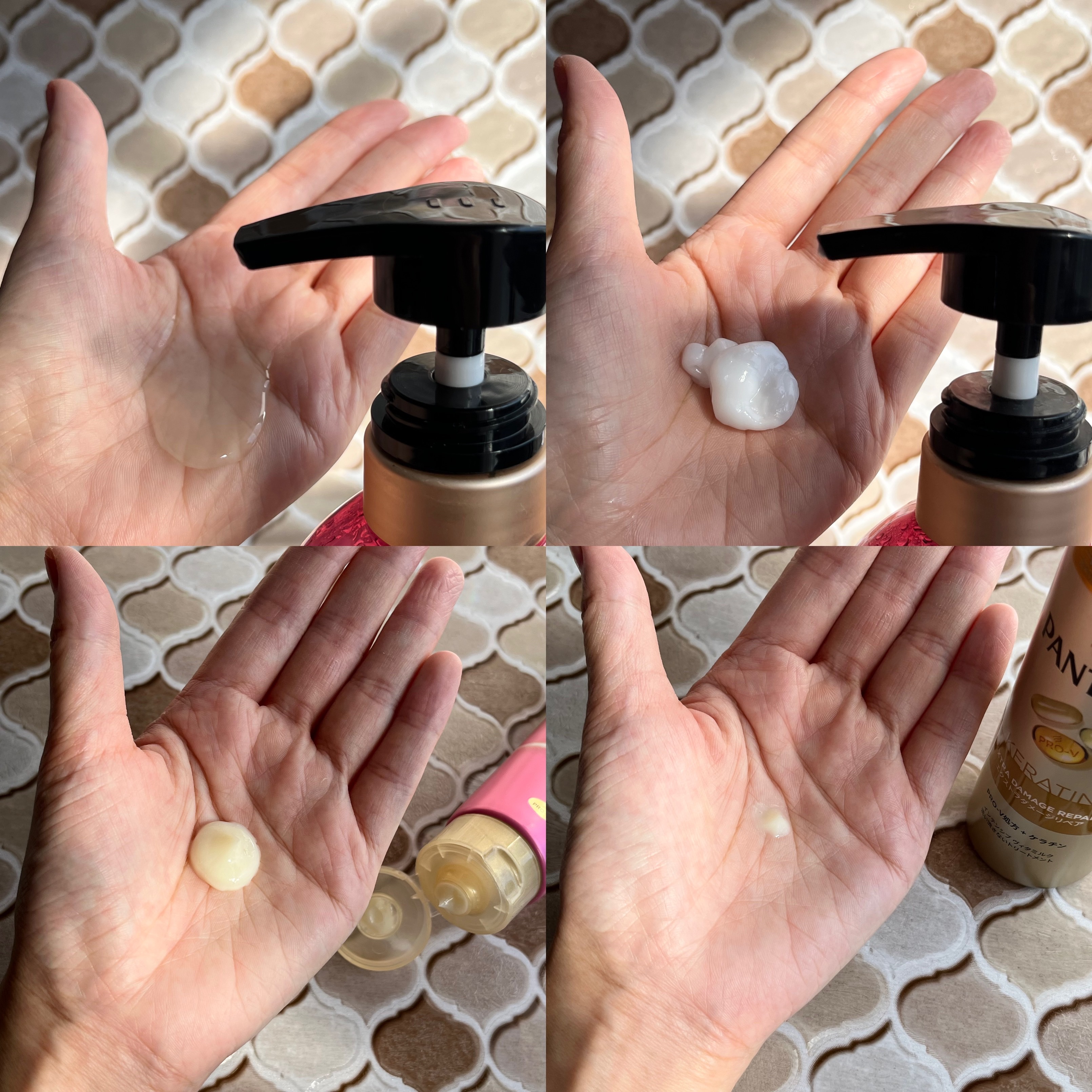 ボンドリペアシリーズ  カラーシャイン＆リペア  ヘアマスク/パンテーン/ヘアマスク・ヘアパックを使ったクチコミ（2枚目）