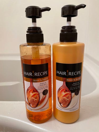 HAIR RECIPE ハニーアプリコット エンリッチ モイスチャー レシピ のクチコミ「HAIR RECIPE
ハニーアプリコット エンリッチ モイスチャー レシピ
シャンプー530.....」（1枚目）