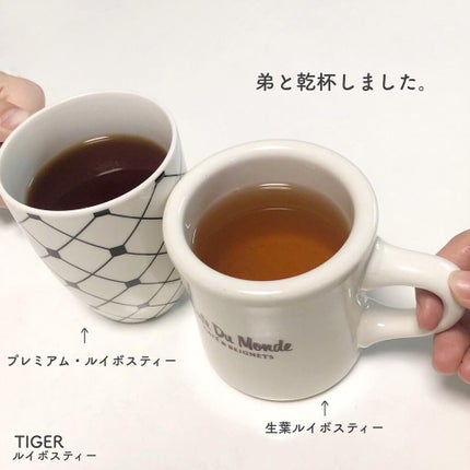 オーガニック 生葉ルイボスティー/タイガー/ドリンクを使ったクチコミ(5枚目)