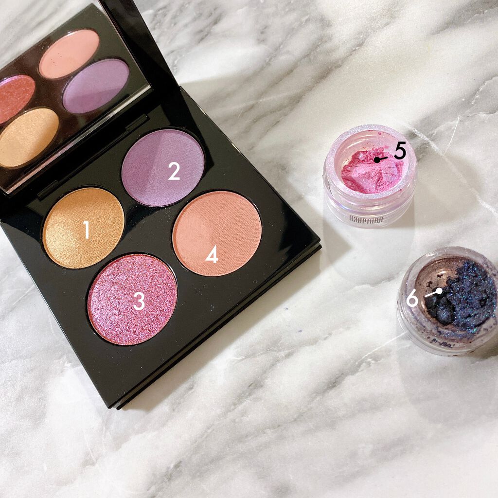 Celestial Divinity Luxe Quad/PAT McGRATH LABS/アイシャドウパレットを使ったクチコミ（3枚目）