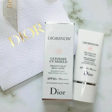 Dior 【旧】スノー アルティメット ＵＶシールド 50＋のクチコミ「ブルーライトカットまでしてくれる優れもの🧡
 
 
今年の日焼け止めはRMKで決まりましたが、.....」（1枚目）