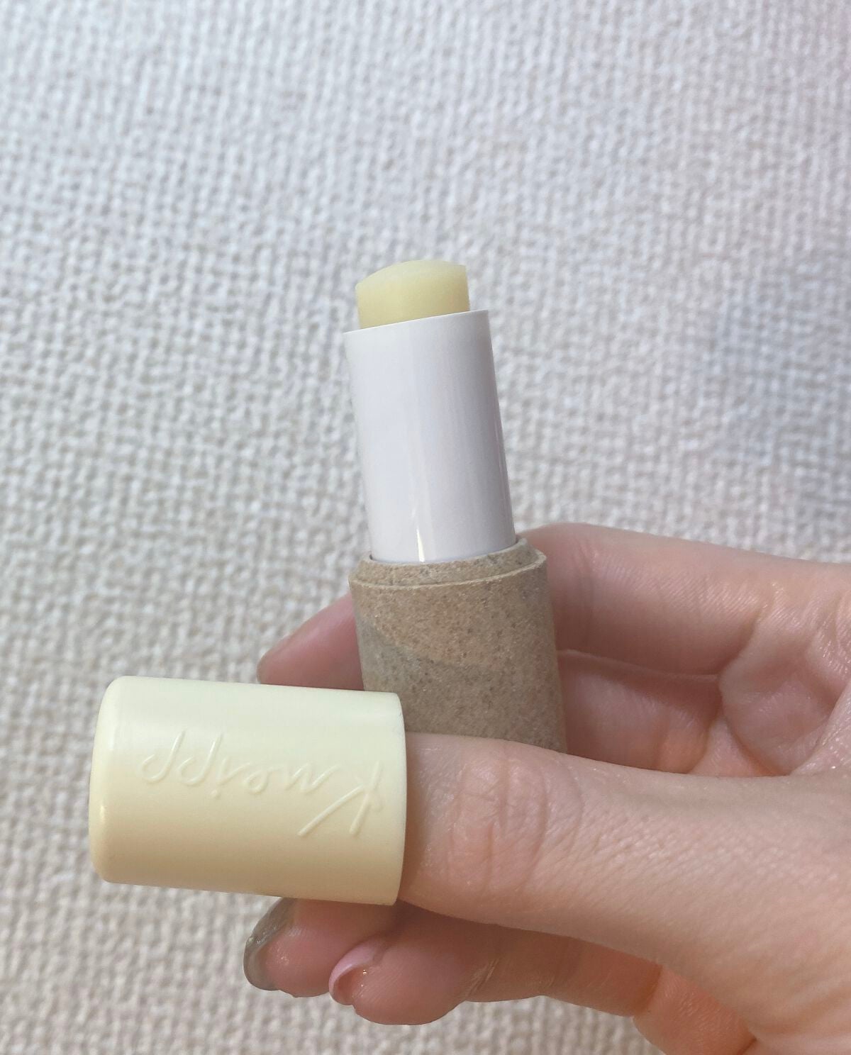 オーガニック リップバーム バニラの香り/クナイプ/リップケアを使ったクチコミ(3枚目)