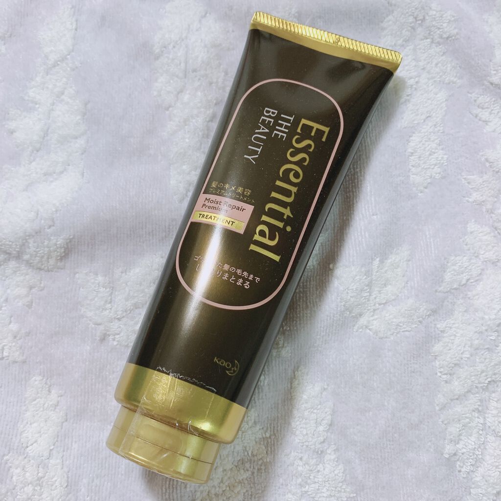 THE BEAUTY 髪のキメ美容プレミアムトリートメント<モイストリペアプレミアム>/エッセンシャル/洗い流すヘアトリートメントを使ったクチコミ(1枚目)
