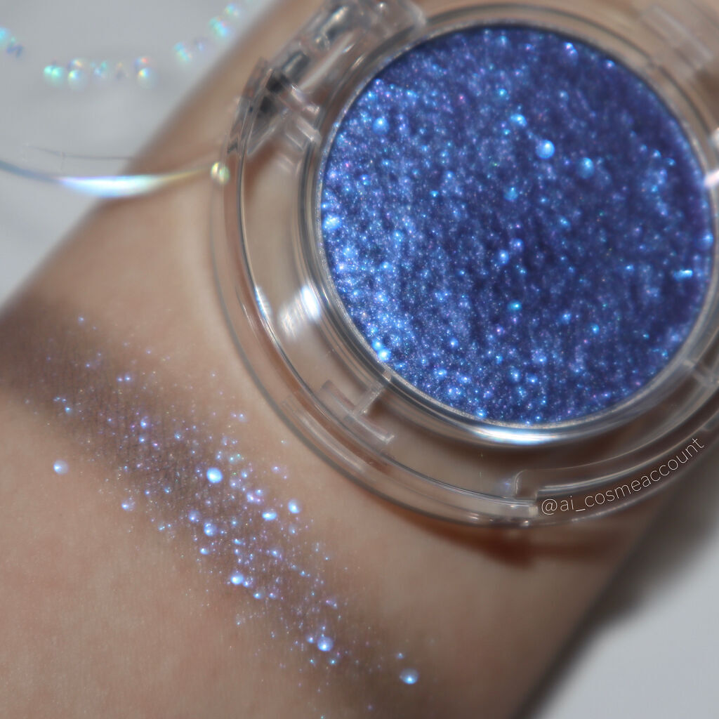 マルチグリッターカラー 03 CHIKYU（チキュウ）/ENBAN TOKYO/単色アイシャドウを使ったクチコミ（3枚目）