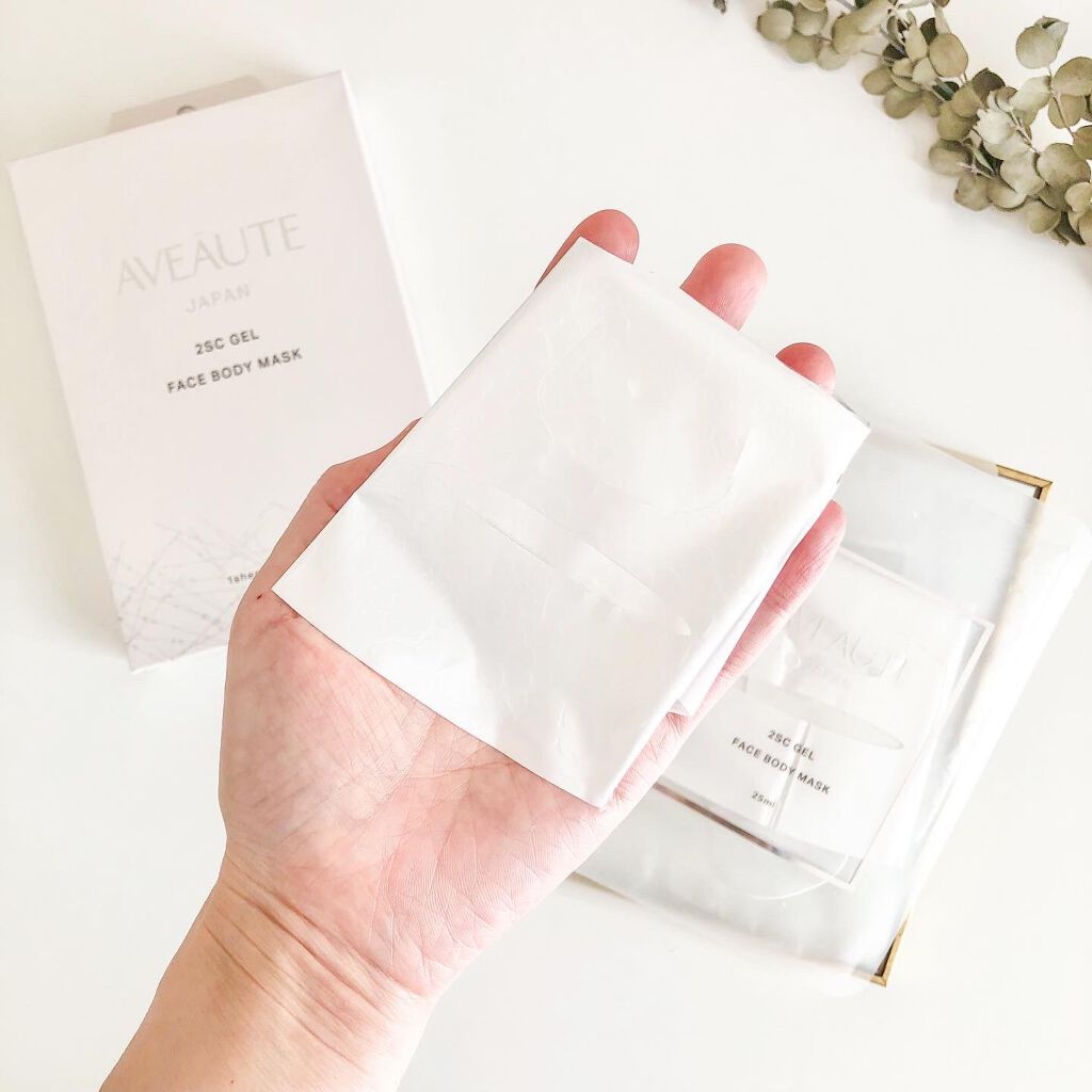 2SC GEL FACE BODY MASK/AVEAUTE/シートマスク・パックを使ったクチコミ（3枚目）