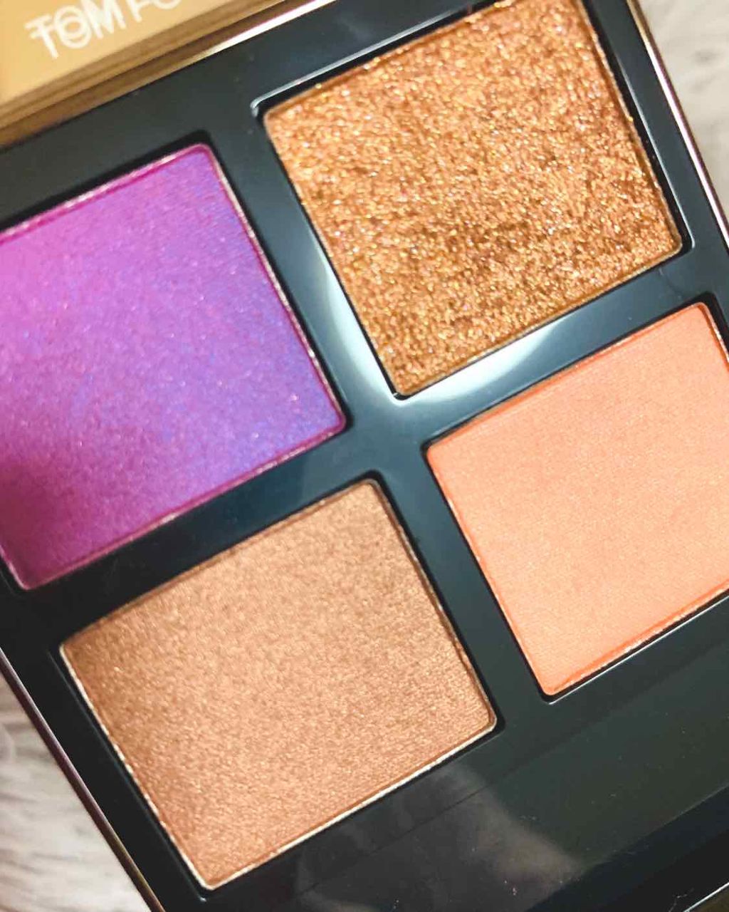 アイ カラー クォード 23 アフリカンバイオレット/TOM FORD BEAUTY/アイシャドウパレットを使ったクチコミ（2枚目）