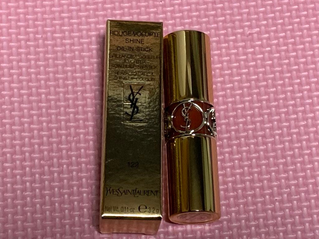 ルージュ ヴォリュプテ シャイン/YVES SAINT LAURENT BEAUTE/口紅を使ったクチコミ(1枚目)