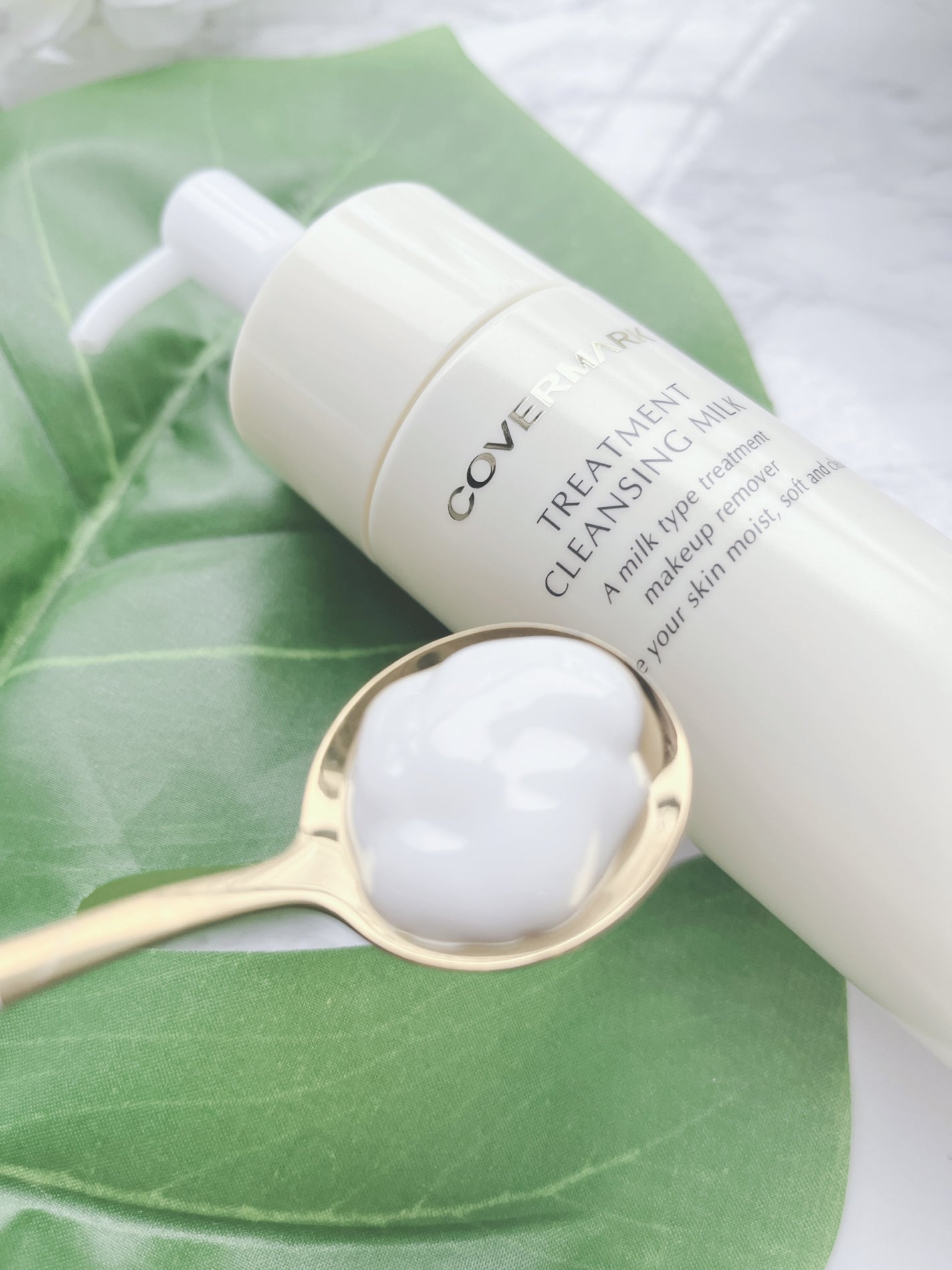 トリートメント クレンジング ミルク/COVERMARK/ミルククレンジングを使ったクチコミ(2枚目)