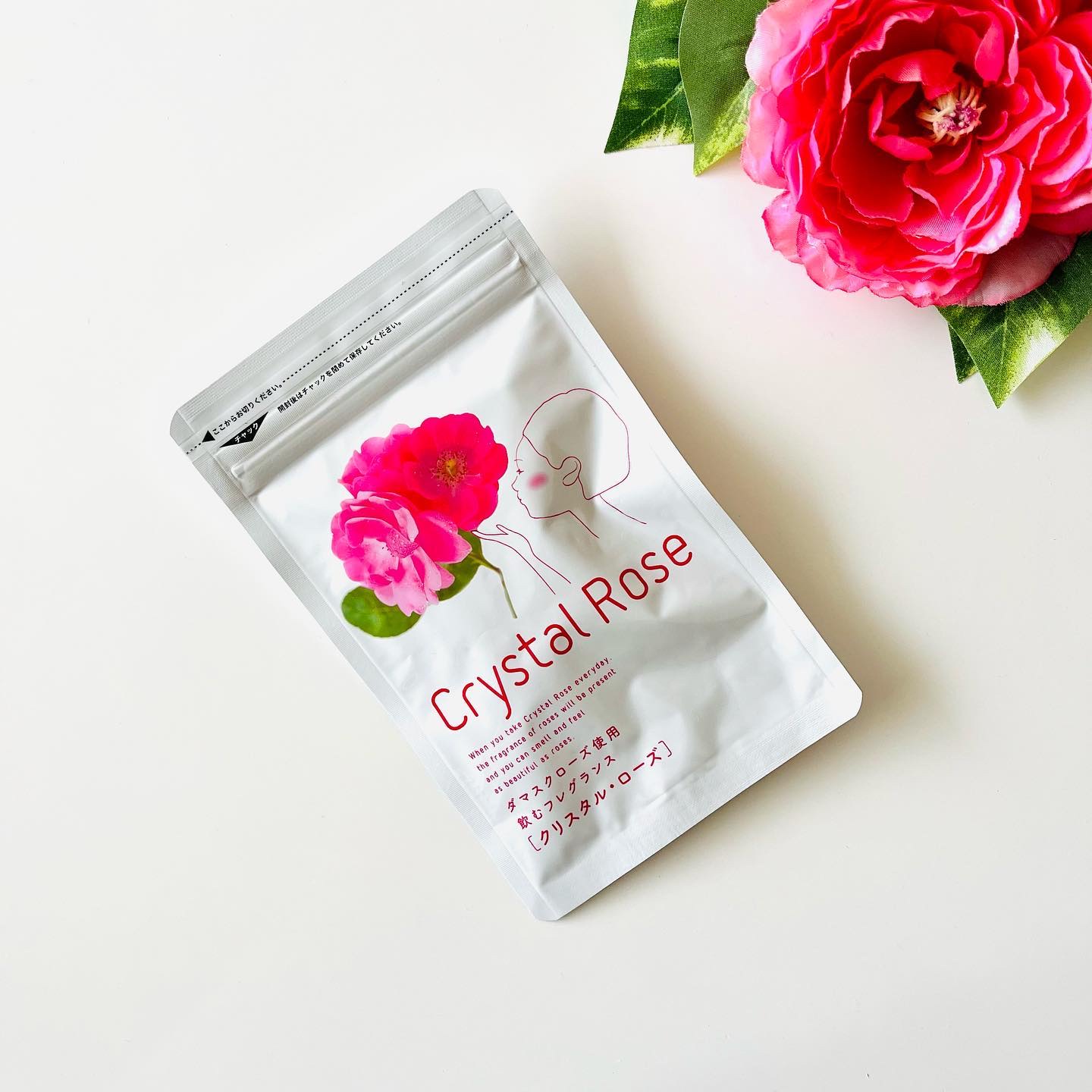 クリスタル･ローズ/すこやか笑顔/美容サプリメントを使ったクチコミ（1枚目）