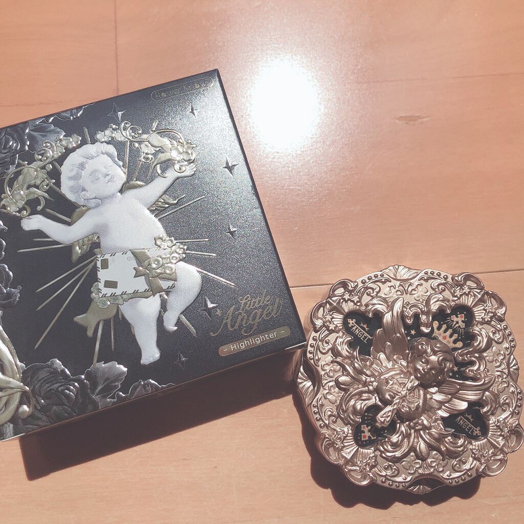 リトルエンジェル ハイライター/FlowerKnows/パウダーハイライトを使ったクチコミ(2枚目)