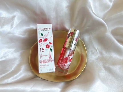 リップコンフォートオイル/CLARINS/リップグロスを使ったクチコミ(1枚目)