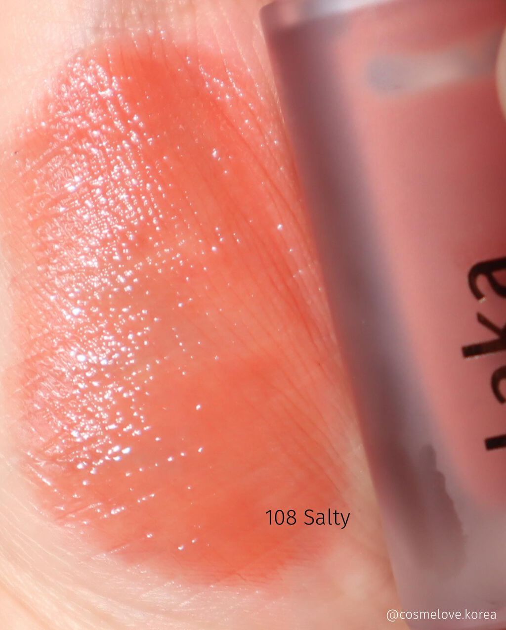 フルーティーグラムティント/Laka/リップティントを使ったクチコミ(6枚目)