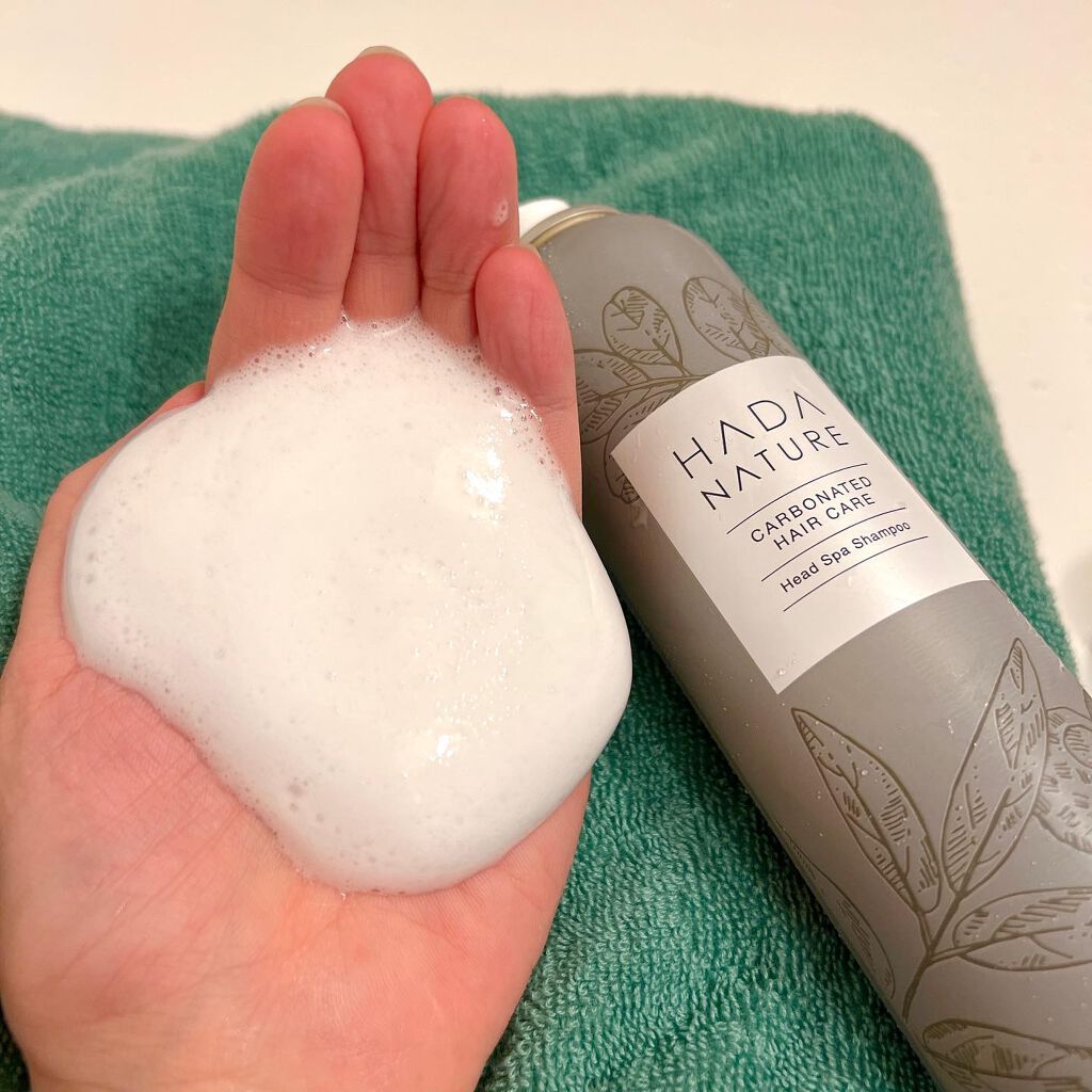 炭酸ヘッドスパシャンプー／トリートメント/肌ナチュール/市販シャンプーを使ったクチコミ（3枚目）
