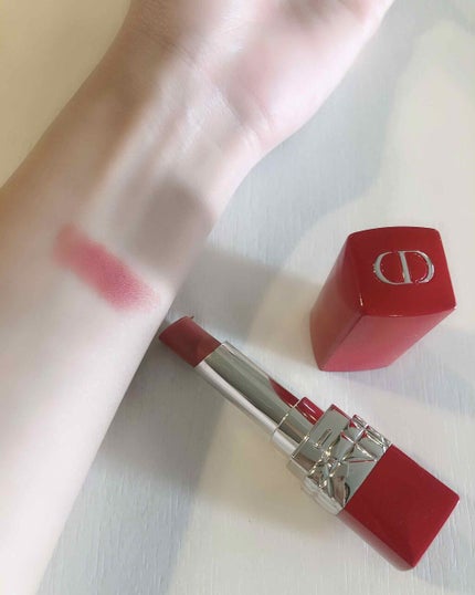 ルージュ ディオール ウルトラ ルージュ/Dior/口紅を使ったクチコミ(2枚目)