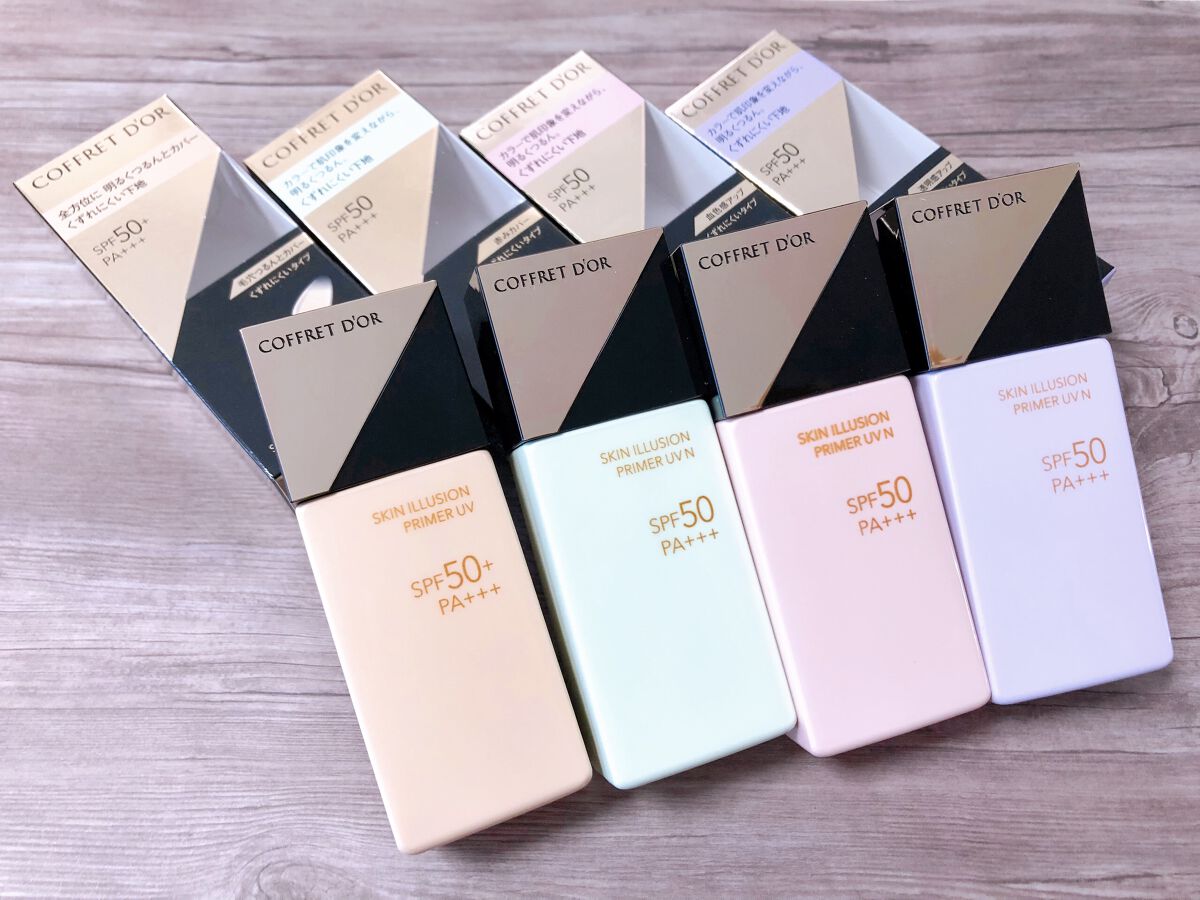 スキンイリュージョンプライマーUV/コフレドール/化粧下地を使ったクチコミ（2枚目）