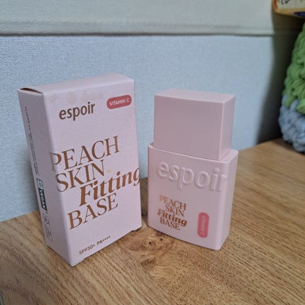 ピーチスキンフィッティングベース オールニュー SPF50 PA++++/espoir/化粧下地を使ったクチコミ(1枚目)