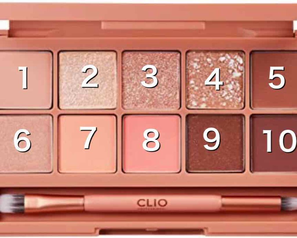 プロ アイ パレット/CLIO/アイシャドウパレットを使ったクチコミ(1枚目)