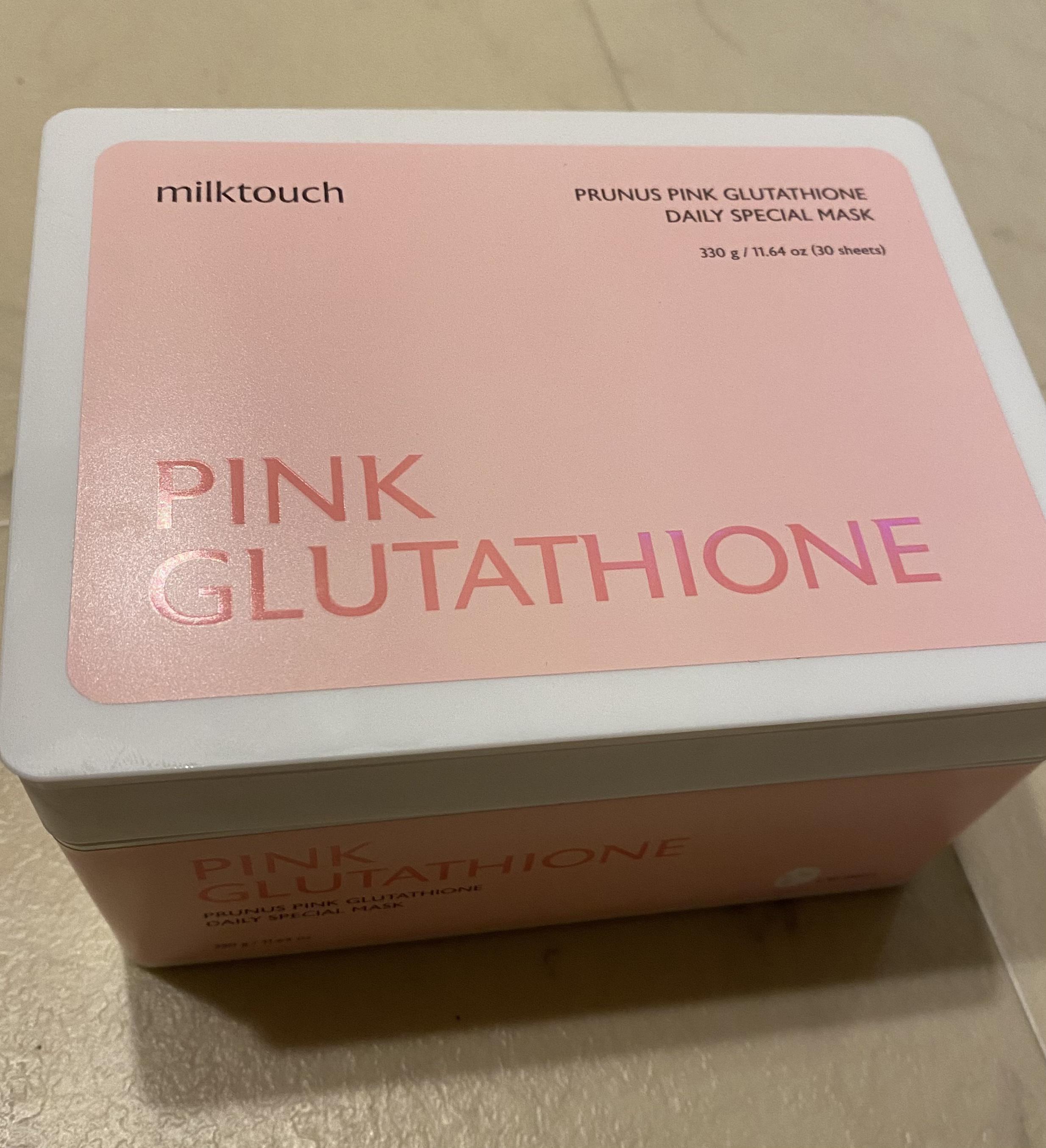 ピンクグルタチオン デイリースペシャルマスク/Milk Touch/シートマスク・パックを使ったクチコミ（1枚目）