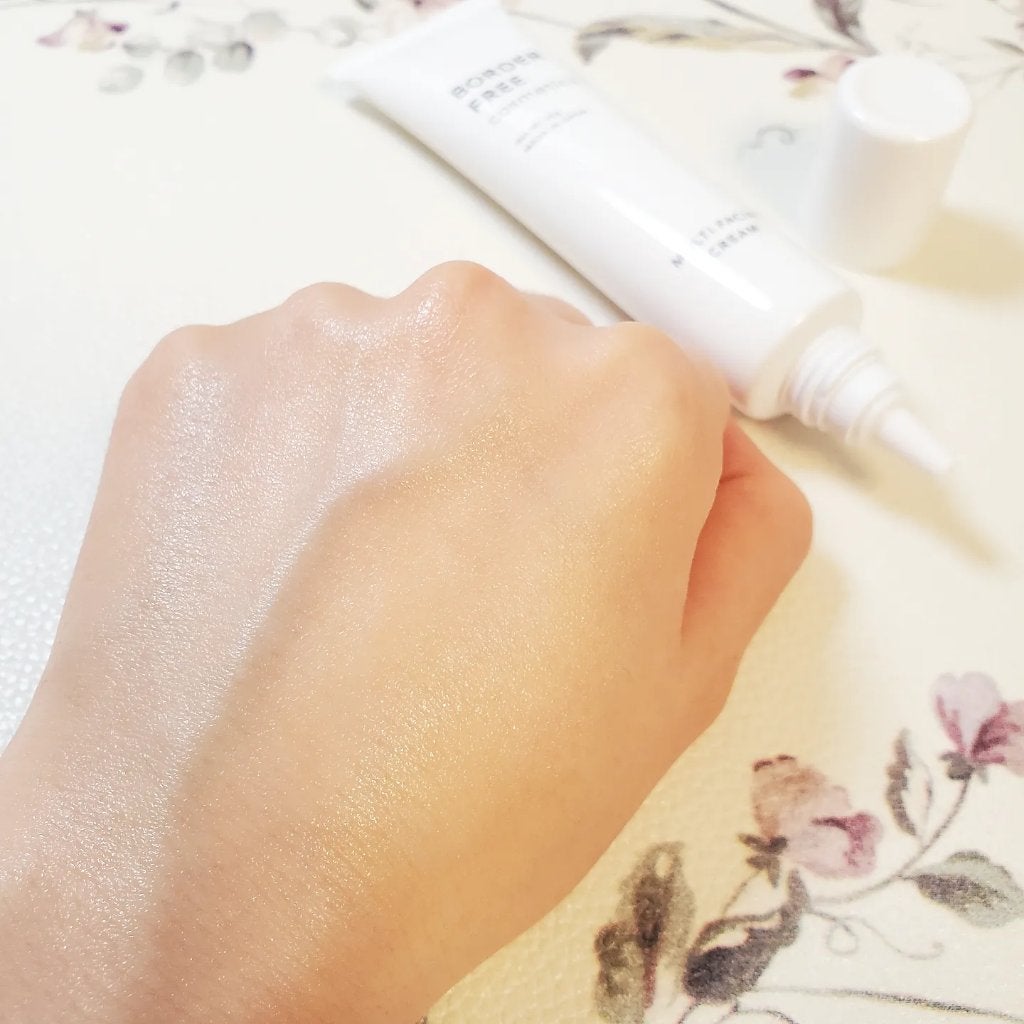 マルチフェイシャルクリーム/BORDER FREE cosmetics/フェイスクリームを使ったクチコミ(4枚目)