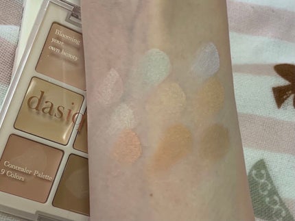 プロコンシーラーパレット/dasique/パレットコンシーラーを使ったクチコミ(3枚目)