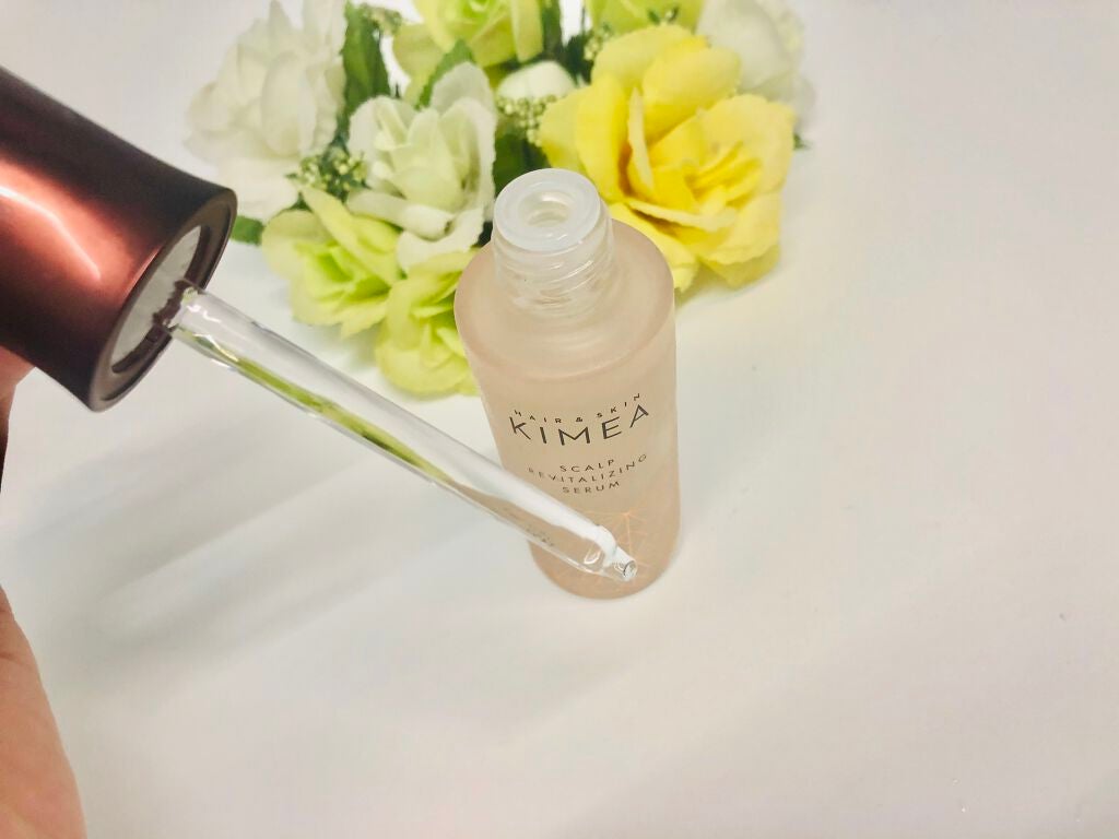 スカルプ リバイタライジングセラム/ヘア&スキン キメア/頭皮ローションを使ったクチコミ(2枚目)
