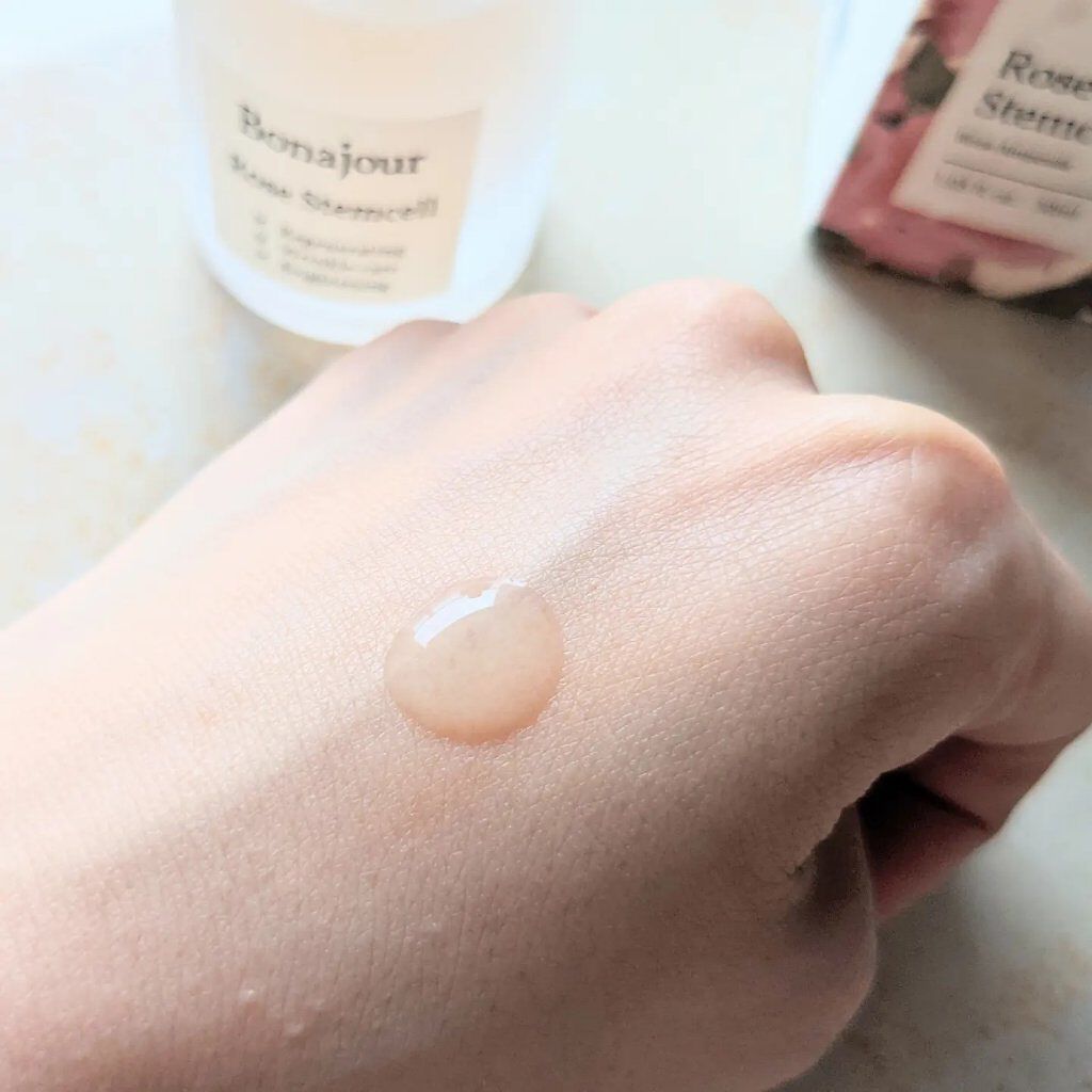 ローズステムセルセラム/Bonajour/美容液を使ったクチコミ（3枚目）